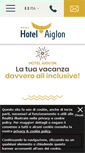 Mobile Screenshot of hotelaiglonrimini.it